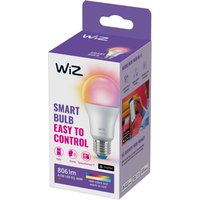 WiZ A60 LED bulb matt WiFi E27 8.5W RGBW