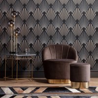 KARE Al Capone Tre Lampe sur pied à 3 lampes. Hauteur 83 cm