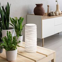 Fabas Luce Marbella table lamp made of ceramic, height 25 cm