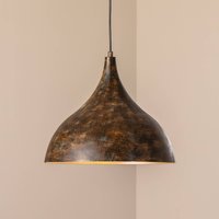 Opviq Bitlislim pendant light, antique brown, Ø 41 cm, metal, E27