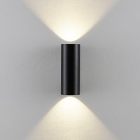 Kinkiet zewnętrzny CAN, czarny, 2-punktowy, Ø 8 cm IP65 metal GU10
