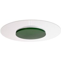 Deko-Light Zaniah LED-taklampa, 360° ljus, 24W, grön