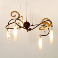 Holländer Appealing LED hanging light Casino with five bulbs