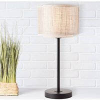 Brilliant Odar table lamp with bamboo