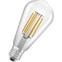 OSRAM LED rustik lampa E27, ST64, 3,8W, 806lm, 830, klar