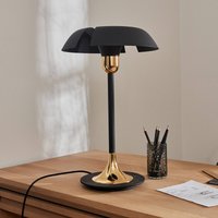 Lampe à poser AYTM Cycnus, noir, fer, hauteur 48 cm, E27