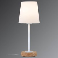 Paulmann Naturally designed fabric table lamp Stellan