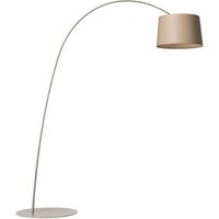 Foscarini Twiggy Wood LED-Stehleuchte greige
