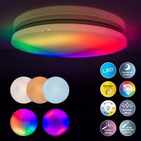 Näve Plafonnier LED Rainbow, dimmable, RGBW, veilleuse