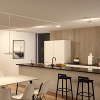 Paulmann URail LED pendant light Hildor, signal white, 3,000K