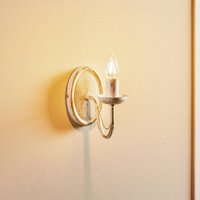 HELAM Vägglampa Malbo i vitt, 1 lampa