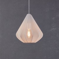 EGLO Dolwen hänglampa, vit, Ø 33,5 cm