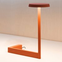 Vibia Flat lampe à poser LED 30 cm terracotta