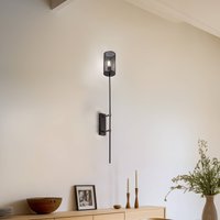 Luminex Applique murale Wall, couleur titane, hauteur 100 cm, acier