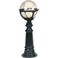 K.S. Verlichting Bornes lumineuses Java, noire, hauteur 75 cm, métal, IP44