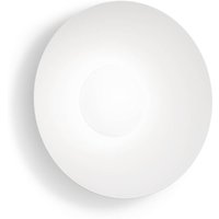 Wever & Ducré Lighting WEVER & DUCRÉ LED-vägglampa Clea 1.0 vit Ø 35 cm 2700 K