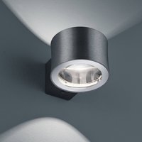 BANKAMP Impulse LED-vägglampa antracit