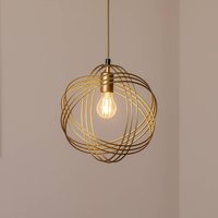 MODELSA Suspension Mekik, vieil or, métal, Ø 28 cm