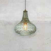 IT´S ABOUT ROMI IT'S ABOUT ROMI Venice pendant light, green, drop, glass