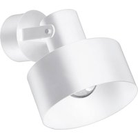 Viokef Norton wall spotlight made of steel, white