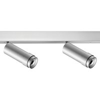 Ribag Vertico spot pour plafond à 2 lampes 3.000K alu