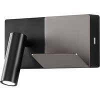 LEDS-C4 LED-lampa Mini LED-vägglampa svart/grå