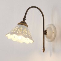 Ceramiche Portico – vägglampa med böjd arm