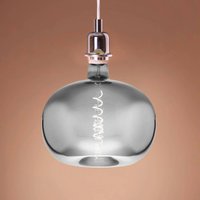 EGLO LED-filamentlampa E27 4W Big Size äppelformad glödtråd krom