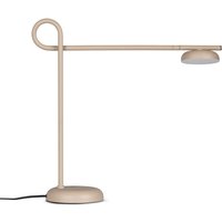 Northern Salto LED table lamp, UK plug, beige