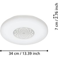 EGLO connect Capasso-Z plafonnier LED CCT