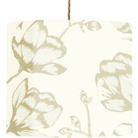 EBB & FLOW Lustica oyster 30 cm, kabel vriden/guld