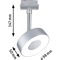 Paulmann URail Circle spot LED rond en chromé