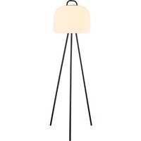 LED-Stehleuchte Kettle Tripod Metall, Schirm 36 cm