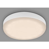 Briloner LED recessed spotlight Plat, white, Ø 7.5 cm, 3,000K