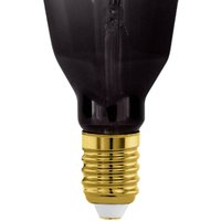 EGLO LED-lampa E27 4W T100 1.800K Filament rökig dimbar