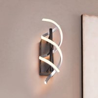 Trio Lighting LED-vägglampa Sequence, dimbar, CCT, aluminium