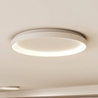 Arcchio LED-taklampa Vivy, Ø 58 cm, vit, metall