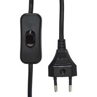 PR Home Vägglampa Wien, svart, höjd 22 cm, GU10, stickkontakt