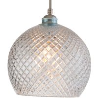 EBB & FLOW Rowan pendellampa, silver Ø 22 cm