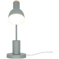 Nordlux Lampe à poser Devone, vert poussiéreux, hauteur 43 cm, métal