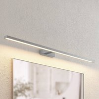 Lindby LED-spegellampa Jukka, 120 cm, krom, metall, IP44