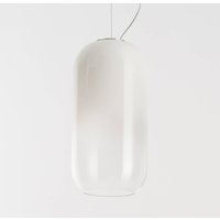 Artemide Gople Mini suspension blanche/argentée