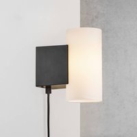 Nordlux LED-vägglampa Mona, dimbar, svart
