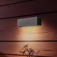 Nowodvorski Lighting Vägglampa Straight XS, bredd 26 cm, svart