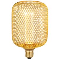 Searchlight LED-lampa E27 Mesh 3,5W 1.800K guld