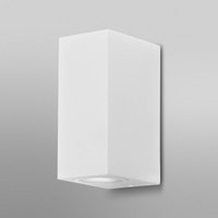 OSRAM ENDURA CLASSIC SQUARE outdoor wall light, white, up/down