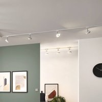 Paulmann URail LED spot Circle, dimmable, 4,000K, signal white