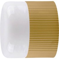 Globen Lighting Bad-Wandlampe Hubble 12 messing, Ø 12 cm