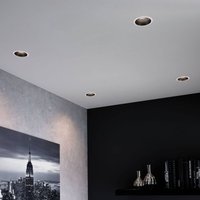 Paulmann Cole spotlight GU10, vit/svart