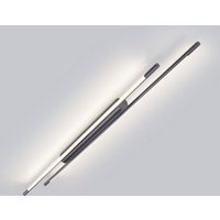 Helestra LED-taklampa LEDA, titangrå, 150 cm, dimbar